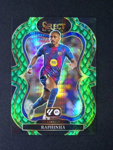 Raphinha 2025 Panini Select Jade Dragon Scale /28