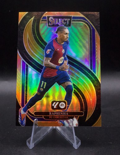 Raphinha 2024 Panini Select Orange /49