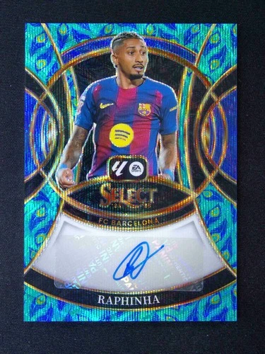 Raphinha 2025 Panini Select Peacock Prizm