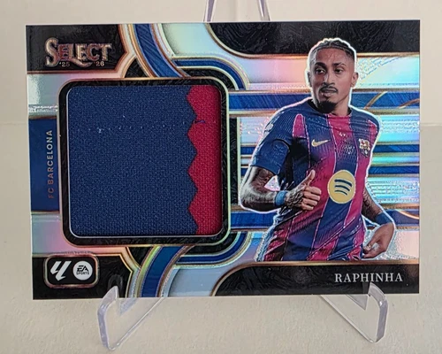 Raphinha 2025 Panini Select Plata Prizm