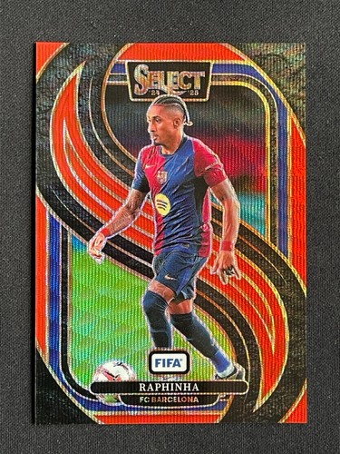 Raphinha 2024 Panini Select Red Wave /59