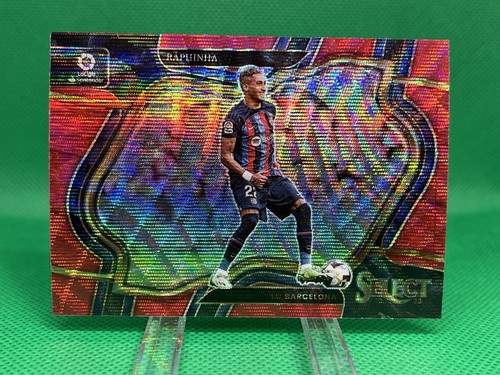 Raphinha 2023 Panini Select Red Wave Prizm