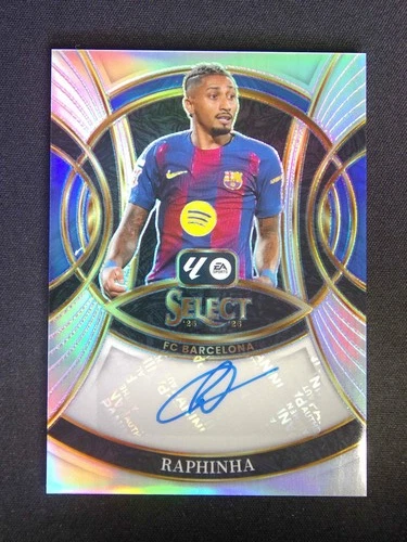 Raphinha 2025 Panini Select Silver Prizm
