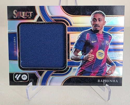 Raphinha 2025 Panini Select Silver Prizm