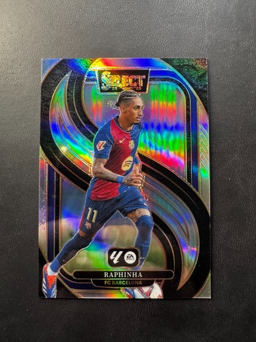 Raphinha 2024 Panini Select Silver Prizm
