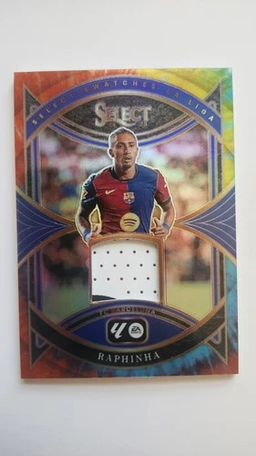 Raphinha 2024 Panini Select Tie-Dye Prizm /25