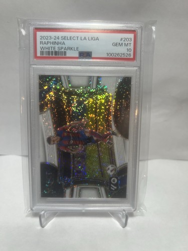 Raphinha 2023 Panini Select White Sparkle