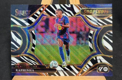 Raphinha 2025 Panini Select Zebra Prizm