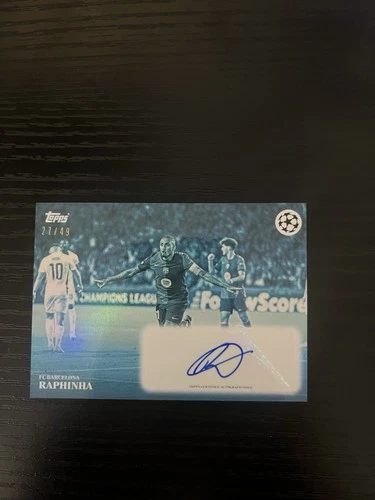 Raphinha 2024 Topps Simplicidad Blue /49