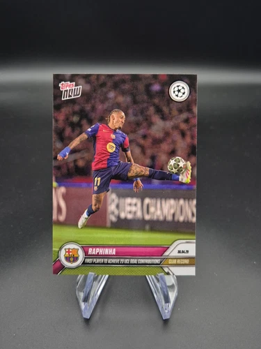 Raphinha 2024 Topps Now UCL #147