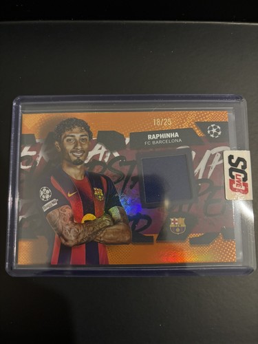 Raphinha 2025 Topps UCC Flagship 18/25