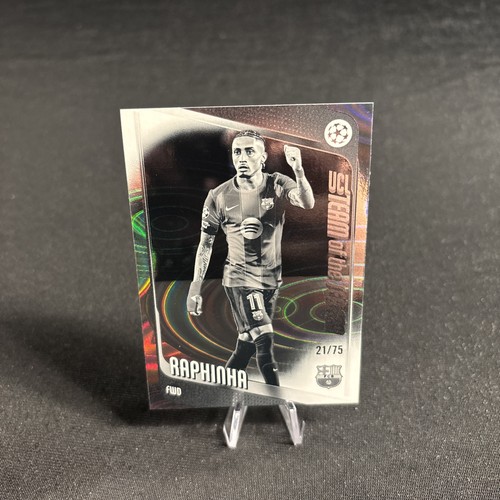 Raphinha 2025 Topps UCC Flagship /75
