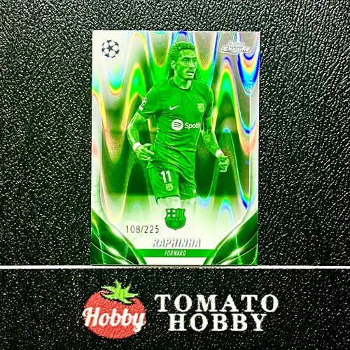 Raphinha 2023 Topps UEFA 2023-24 Refractor