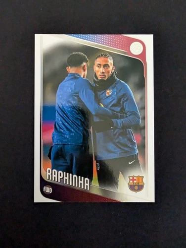 Raphinha 2024 Topps UEFA Champions