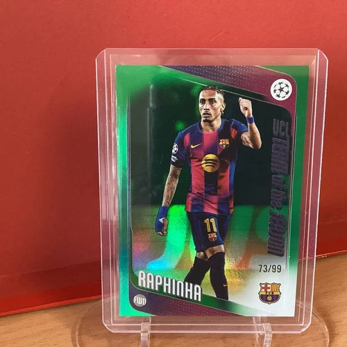 Raphinha 2025 Topps UEFA Competitions /99