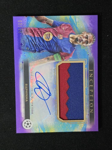 Raphinha 2024 Topps UEFA Inception /25