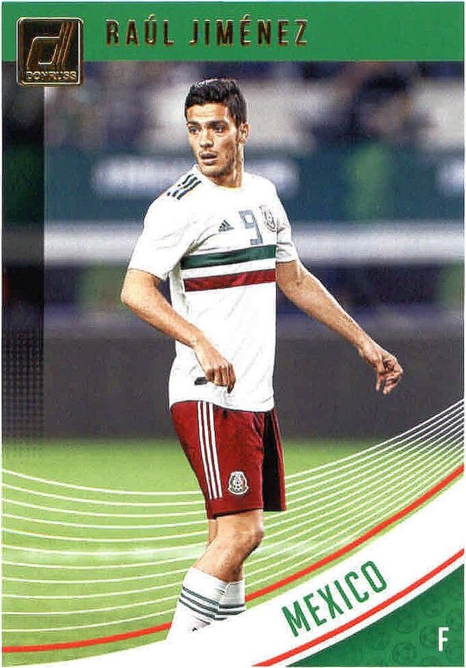 Raul Jimenez 2018 Panini Donruss Soccer 150