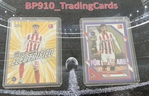 Rav van den Berg 2025 Topps Bundesliga Chrome /50, /75