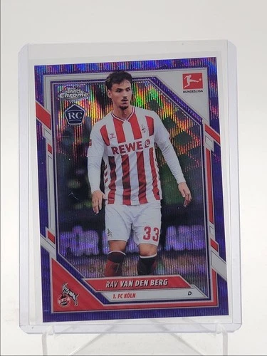 Rav van den Berg 2025 Topps Bundesliga Purple Wave /75
