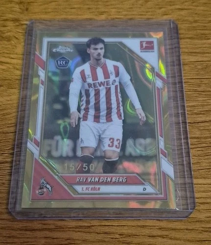 Rav van den Berg 2025 Topps Chrome /50