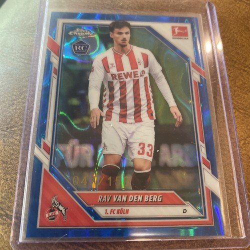 Rav van den Berg 2026 Topps Chrome Blue /150