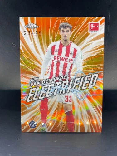 Rav van den Berg 2025 Topps Chrome Bundesliga /25