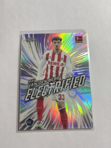 Rav van den Berg 2025 Topps Chrome Bundesliga Electrified