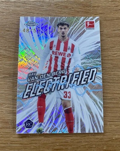 Rav van den Berg 2025 Topps Chrome Bundesliga ToppsFractor /52