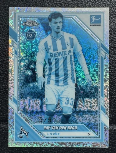 Rav van den Berg 2025 Topps Chrome Frozen Refractor /5
