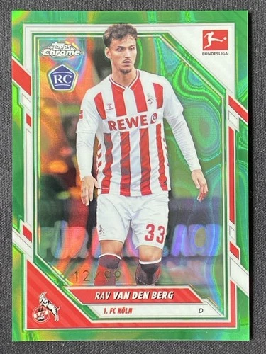 Rav van den Berg 2025 Topps Chrome Lava Verde /99