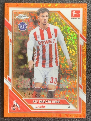 Rav van den Berg 2026 Topps Chrome Orange Mini-Diamond /25