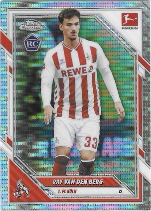 Rav van den Berg 2025 Topps Chrome Pulsar Refractor