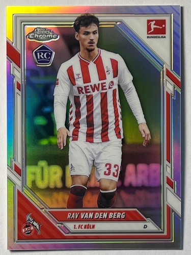Rav van den Berg 2025 Topps Chrome Refractor