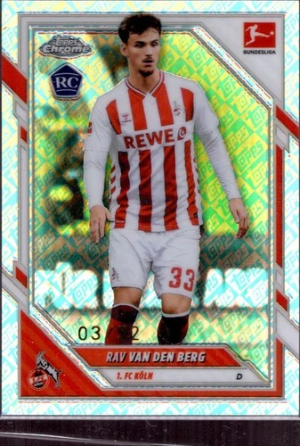 Rav van den Berg 2025 Topps Chrome Refractor /52