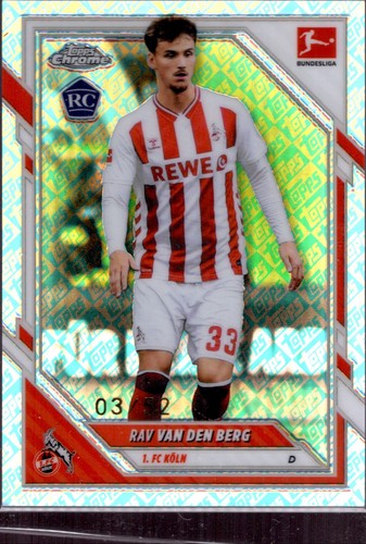 Rav Van Den Berg 2025 Topps Cromo Bundesliga Toppsfractor /52