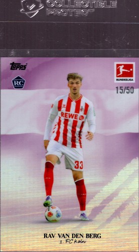Rav Van Den Berg 2025 Topps International Stars Violet /50