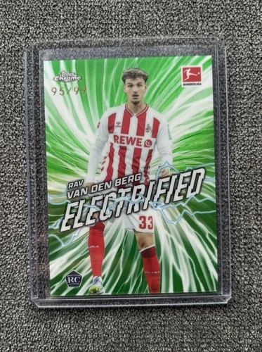 Ravan van den Berg 2025 Topps Chrome Electrified Green /99