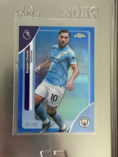 Rayan Cherki 2026 Topps Chrome 102/150