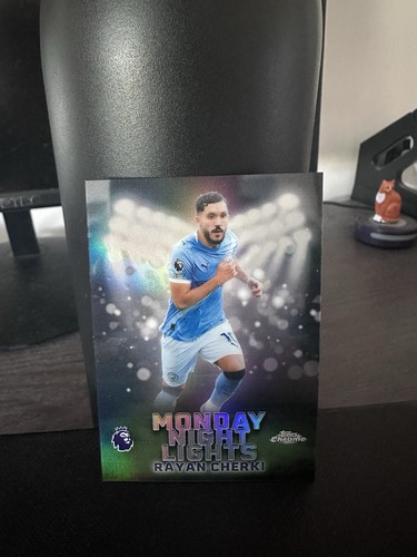 Rayan Cherki 2025 Topps Chrome