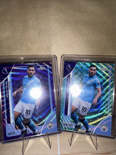 Rayan Cherki 2025 Topps Chrome /199, /75