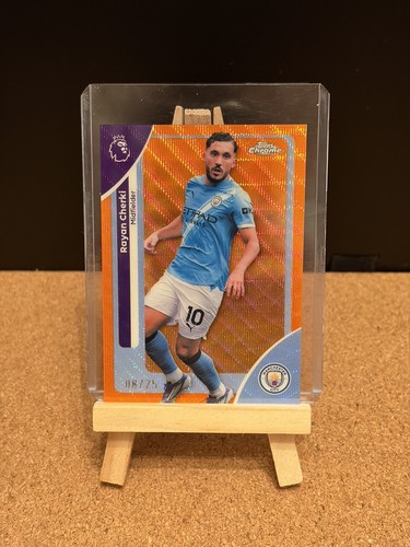 Rayan Cherki 2025 Topps Chrome /25