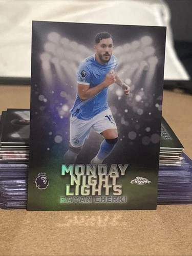 Rayan Cherki 2025 Topps Chrome