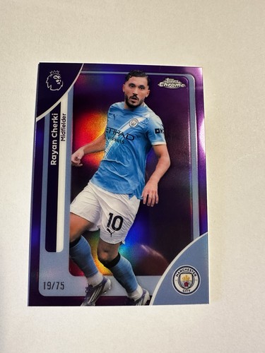 Rayan Cherki 2026 Topps Chrome /75