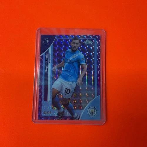 Rayan Cherki 2026 Topps Chrome Geometric Refractor /75