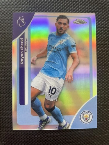 Rayan Cherki 2025 Topps Chrome Premier League Refractor