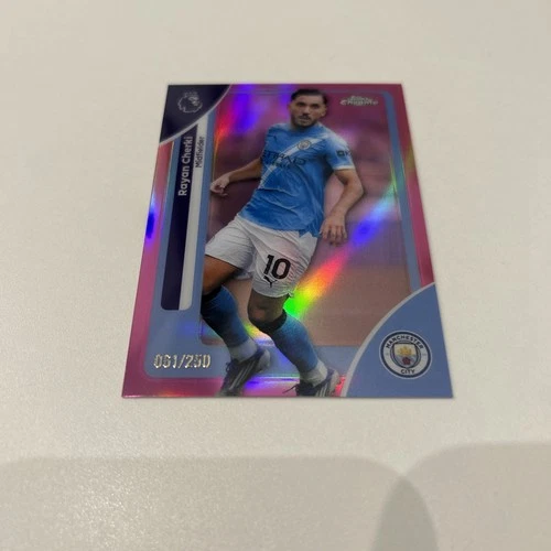 Rayan Cherki 2026 Topps Chrome Purple /250