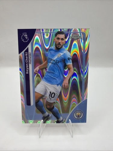 Rayan Cherki 2025 Topps Chrome RayWave