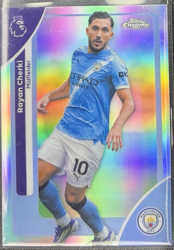 Rayan Cherki 2025 Topps Chrome Refractor