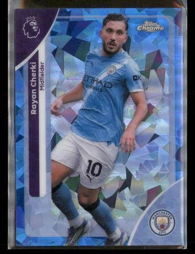 Rayan Cherki 2025 Topps Chrome Sapphire