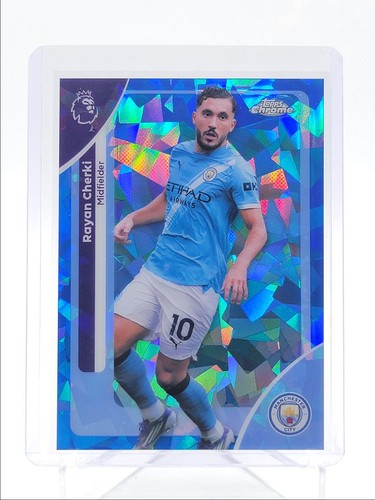 Rayan Cherki 2026 Topps Chrome Sapphire